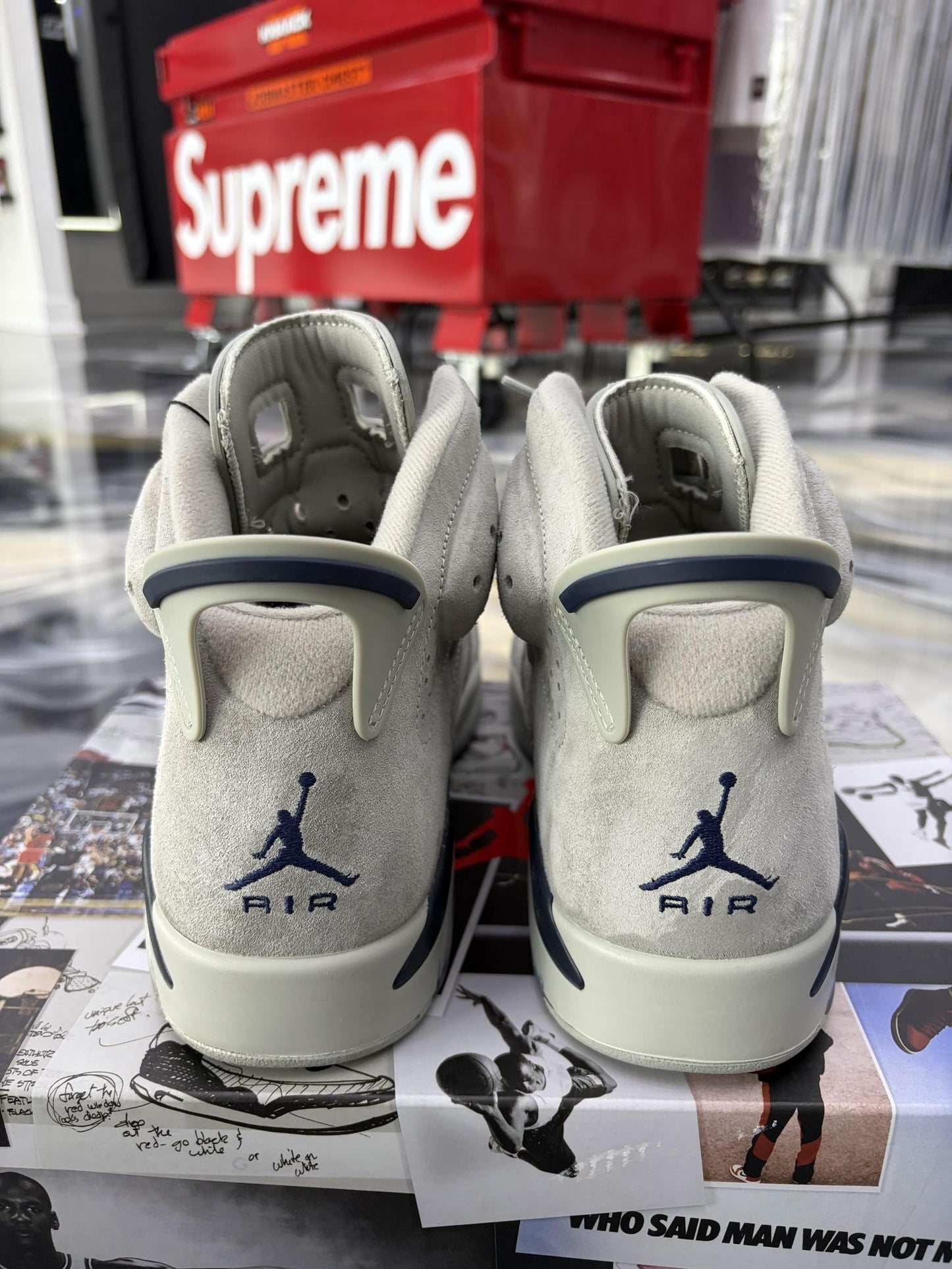 Jordan 6 "Georgetown" Used Size 10