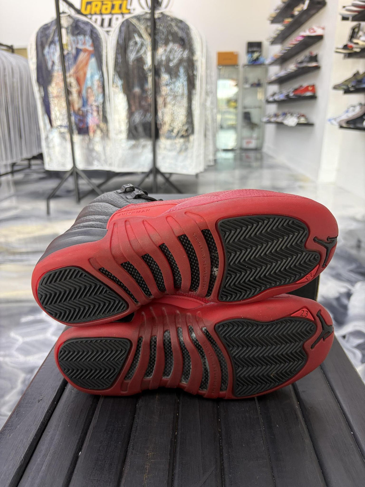 Jordan 12 "Flu Game" Used Size 5Y/6.5W