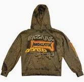 Travis Scott x Cactus Plant Flea Market Bazaar Hoodie "Tan"