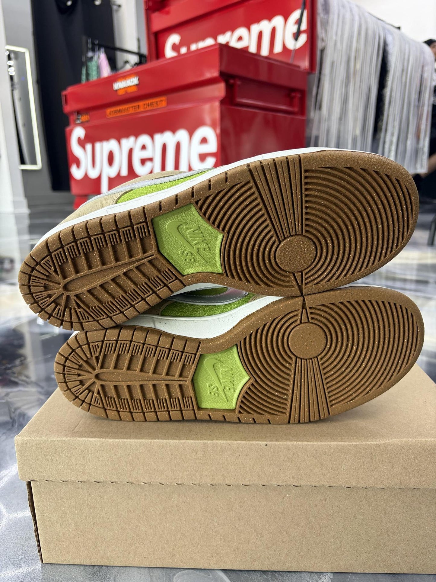 Nike SB Dunk Low "Escargot" Used Size 9.5
