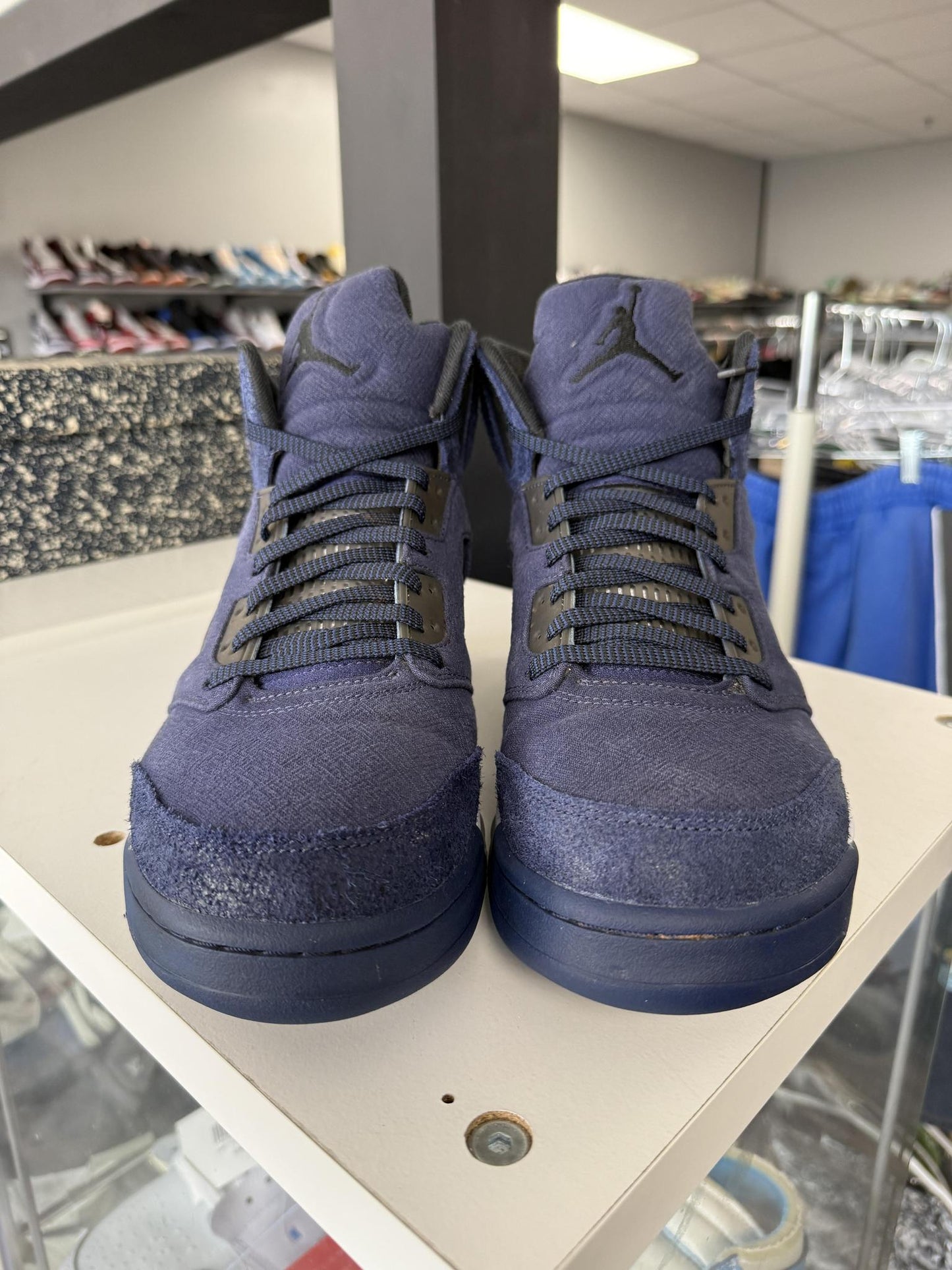 Jordan 5 "Midnight Navy" Used Size 12