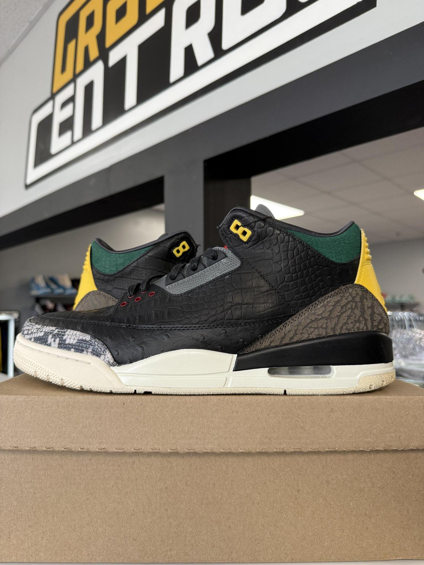 Jordan 3 "Animal Instinct 2.0" Used Size 14