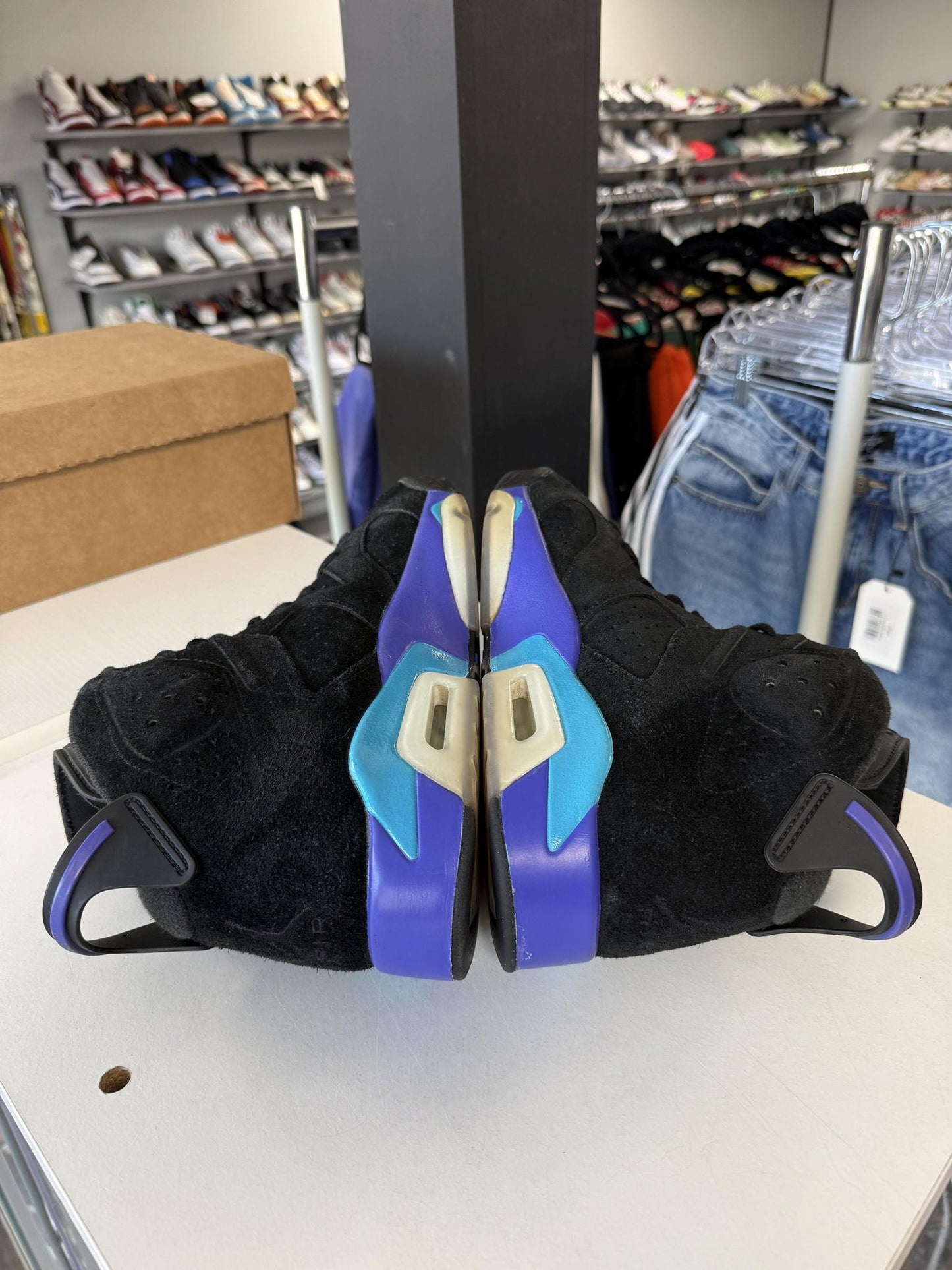 Jordan 6 "Aqua" Used Size 10.5