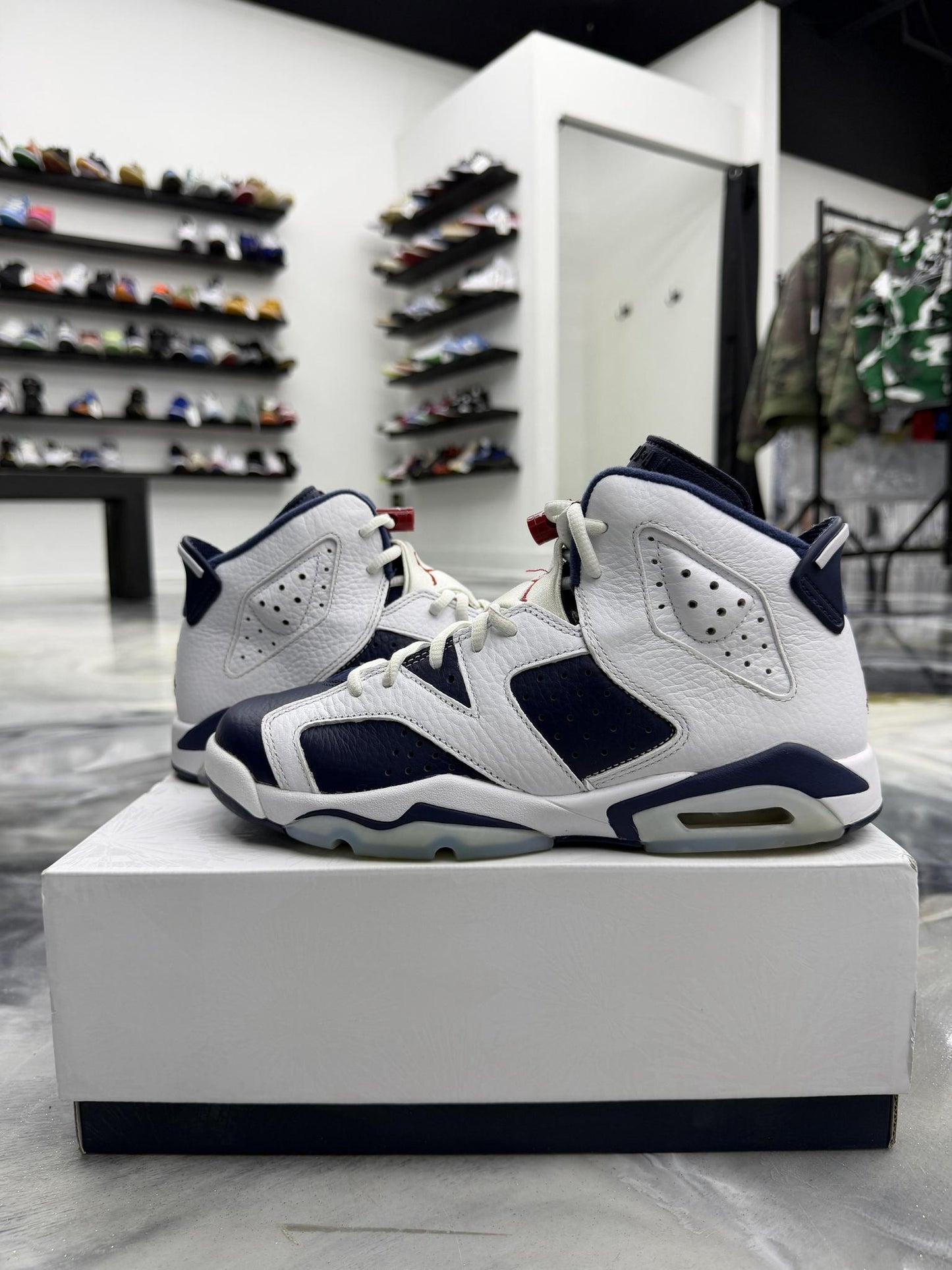 Jordan 6 Olympic Used Size 7Y/8.5W