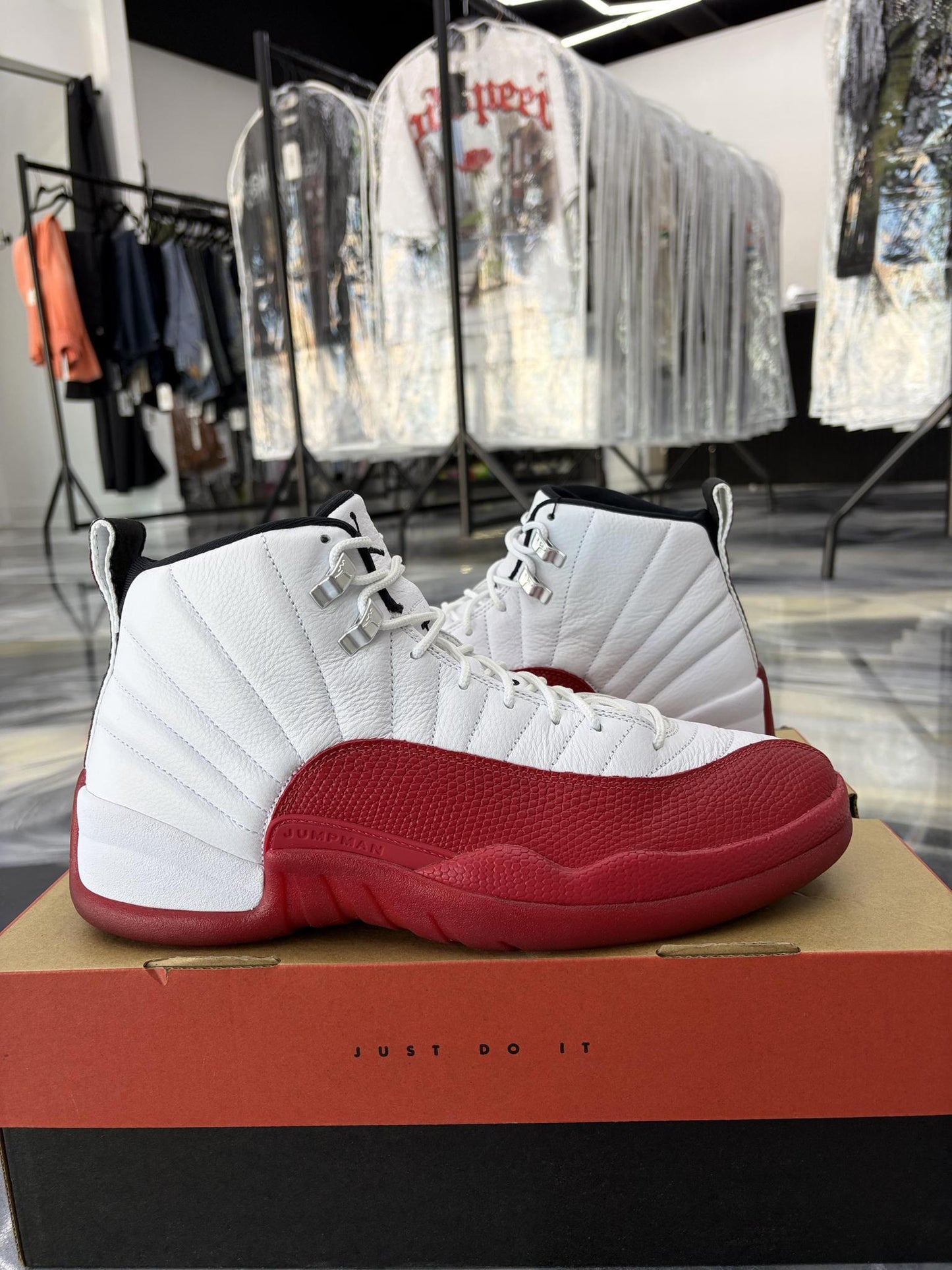 Jordan 12 "Cherry" Used Size 12