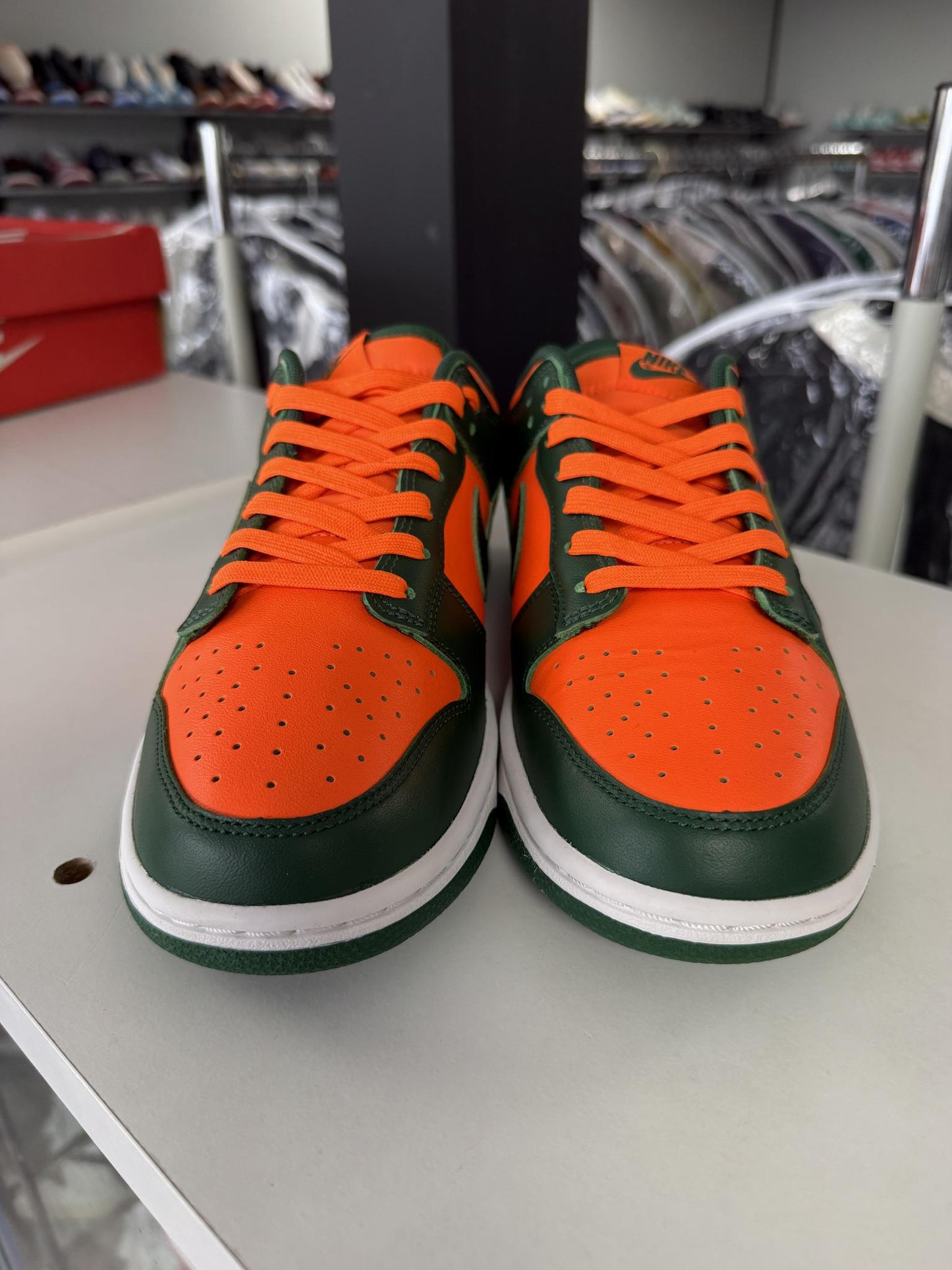 Dunk Low "Miami Hurricanes" Used Size 8
