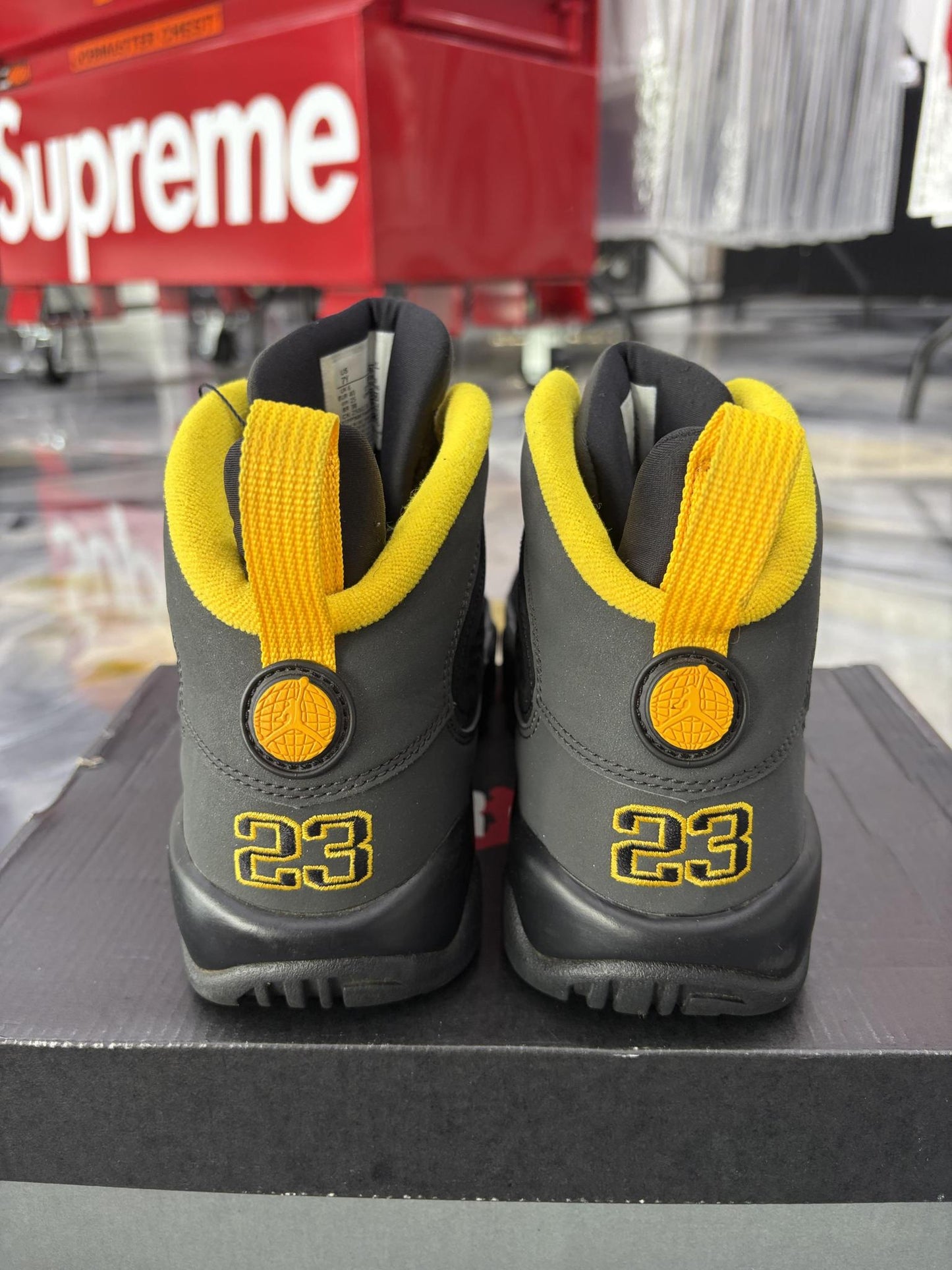 Jordan 9 "University Gold" Used Size 7Y/8.5W