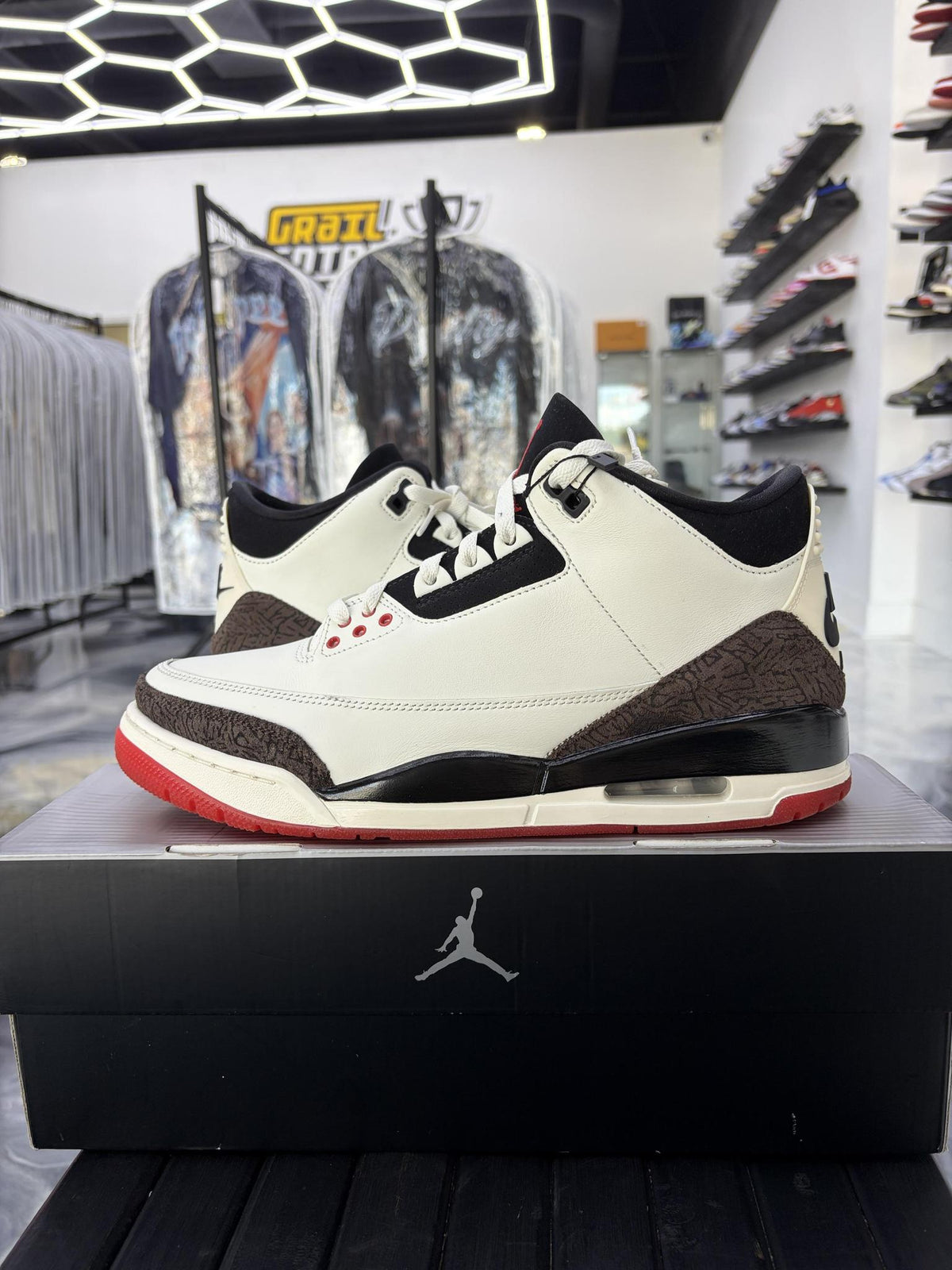 Jordan 3 "World's Best Dad" Used Size 10.5