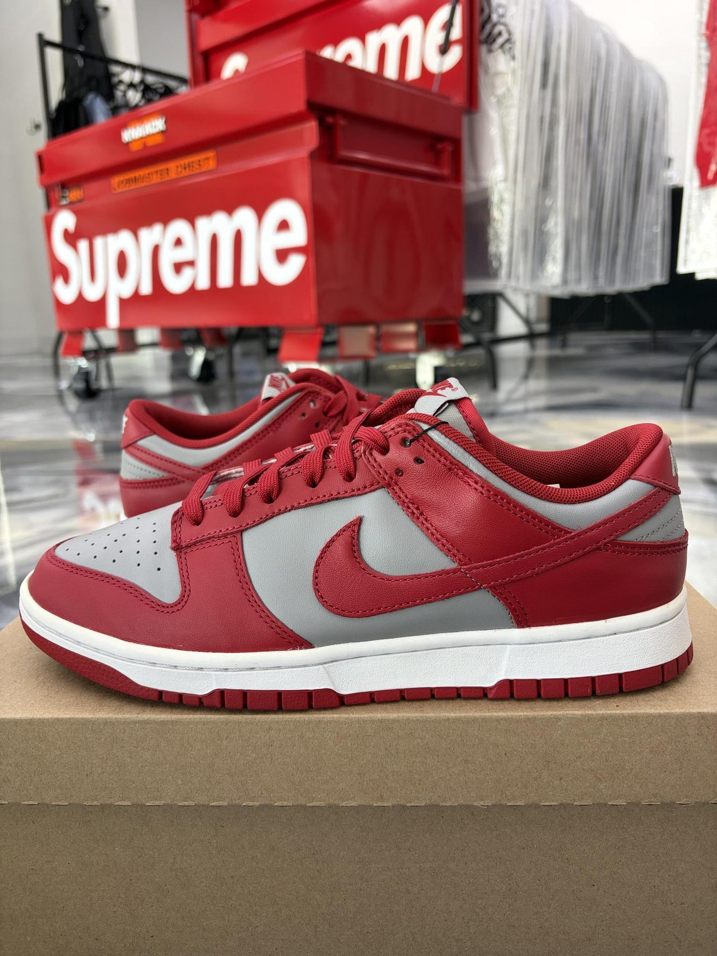Nike Dunk Low "UNLV" Used Size 9.5