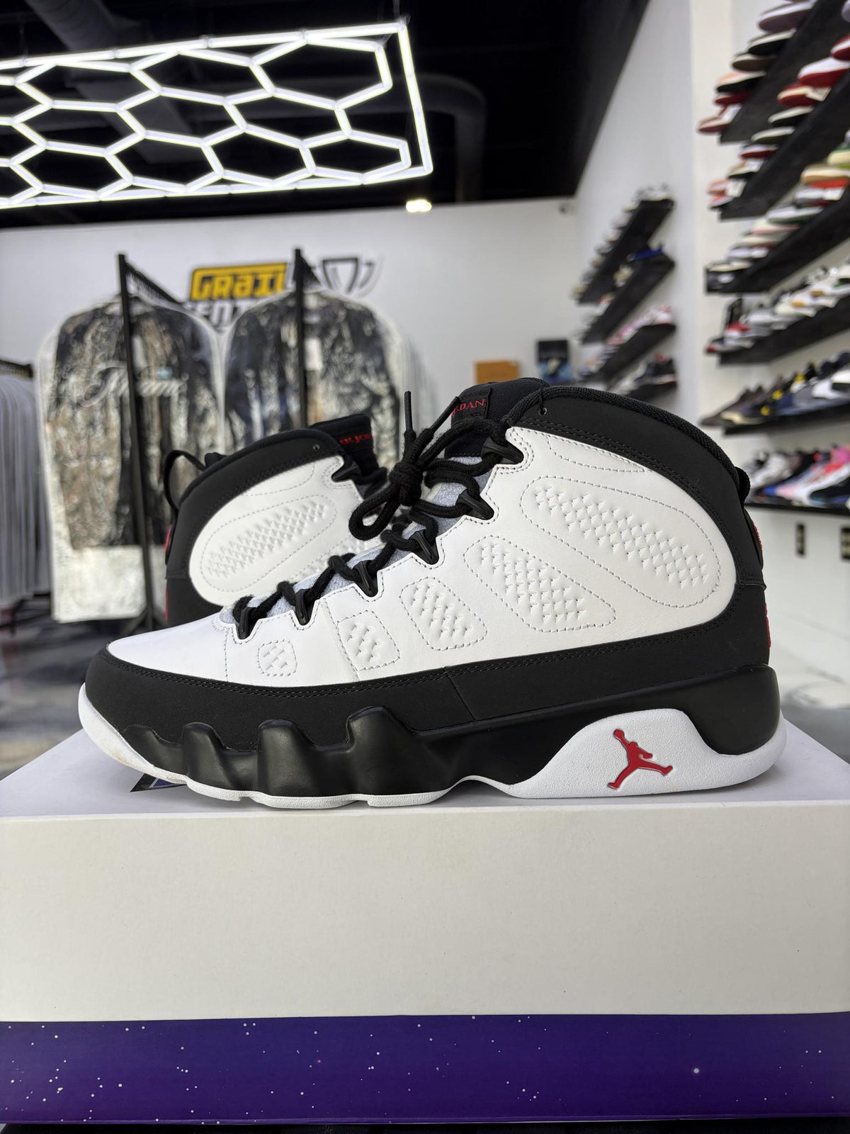 Jordan 9 "Space Jam" Used Size 10