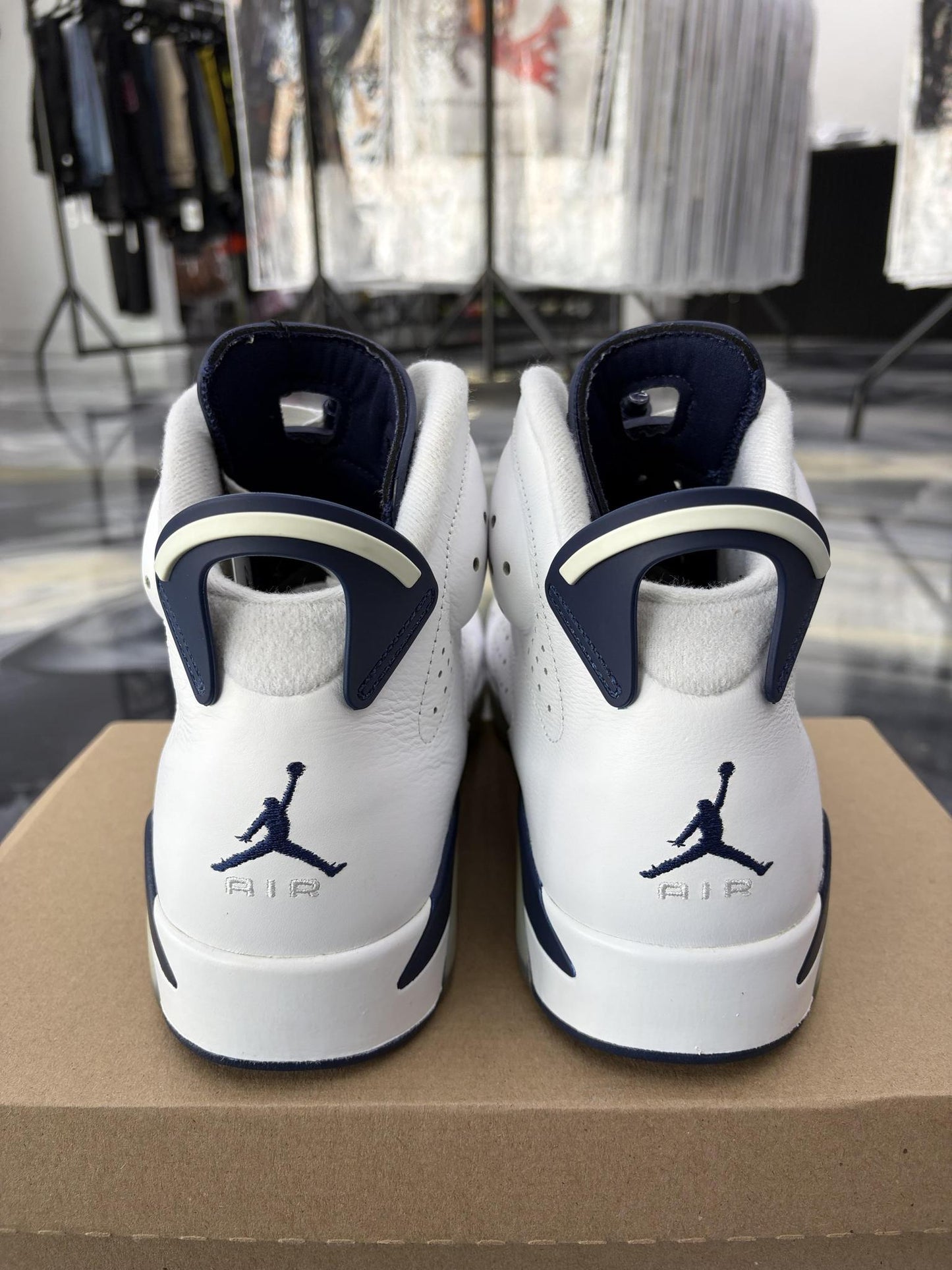 Jordan 6 "Midnight Navy" Used Size 12