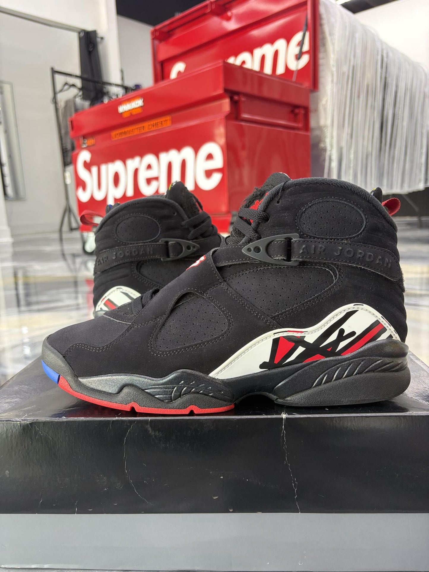 Jordan 8 "Playoff" Used Size 9