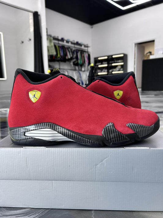 Jordan 14 "Ferrari" Used Size 15