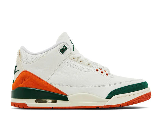 Jordan 3 X Solefly Miami "Sail/Mandarin/Green"